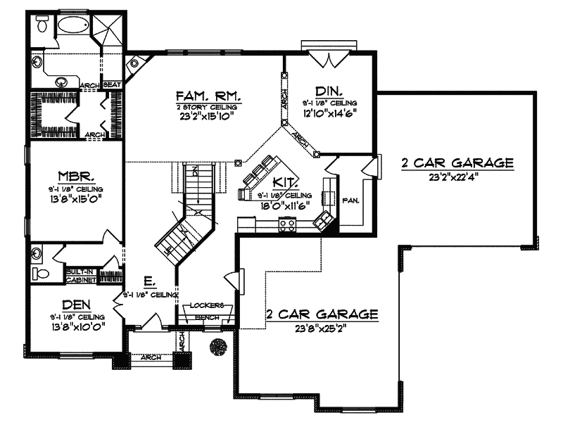 Archibald Rustic Home Plan 051D-0605 - Search House Plans and More