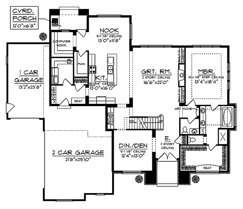 Blueberry Hill Modern Home Plan 051d 0636 Search House Plans And More