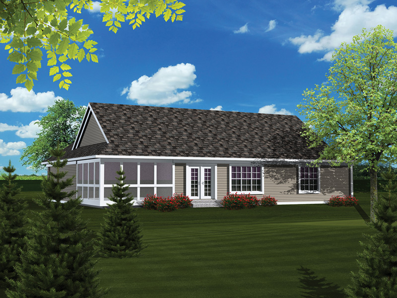 Higgens Traditional Ranch Home Plan 051D-0674 - Search House Plans and More