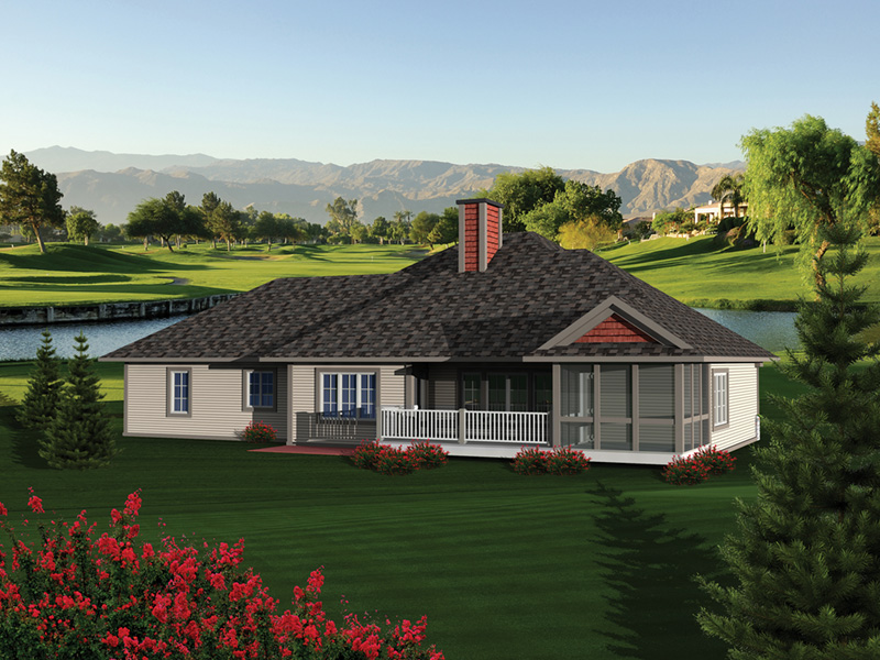 Cambria Cove Ranch Home Plan 051D0681 Search House Plans and More