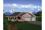 House Plan Front of Home 051D-0684