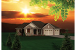 House Plan Front of Home 051D-0692