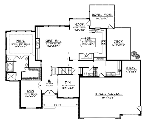 Briarwick Traditional Home Plan 051D-0709 | House Plans and More