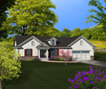 House Plan Front of Home 051D-0741