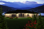 Prairie House Plan Rear Photo 01 - Concord Bay Ranch Home 051D-0745 - Search House Plans and More