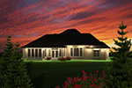 Ranch House Plan Rear Photo 01 - Marina Hill Ranch Home 051D-0748 - Shop House Plans and More