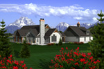 Traditional House Plan Rear Photo 01 - Robyn Country Craftsman Home 051D-0763 - Shop House Plans and More