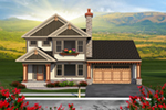 Craftsman House Plan Front of House 051D-0786