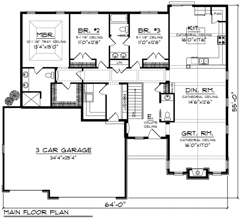 Albion Canyon Shingle Home Plan 051D-0788 - Search House Plans and More