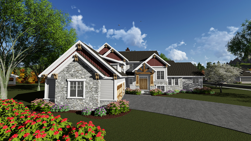 Elmhaven Rustic Ranch Home Plan 051d-0882 - Search House Plans And More