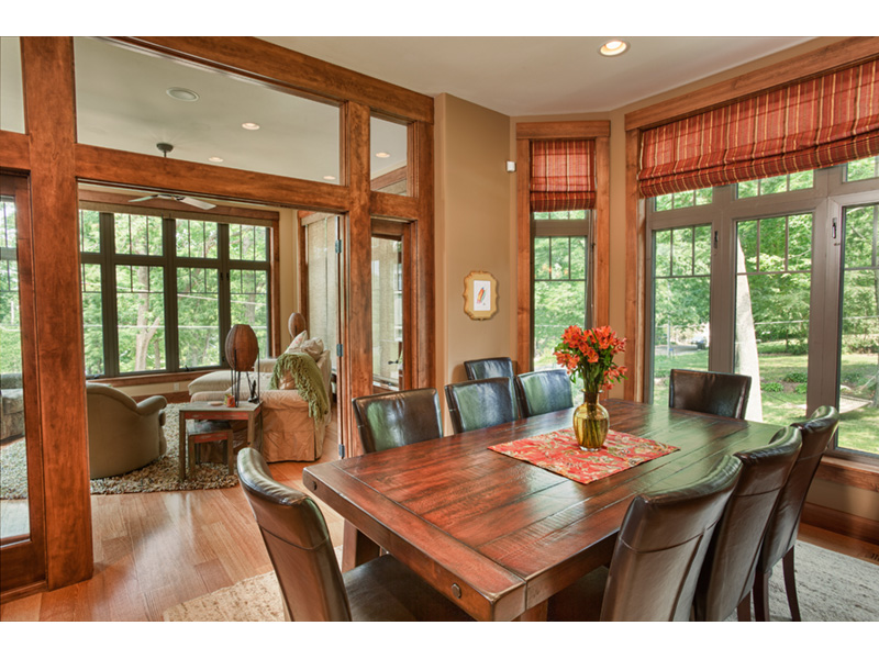 Ranch House Plan Dining Room Photo 02 - Owen Point Craftsman Home 051D-0915 - Shop House Plans and More