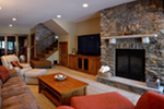 Ranch House Plan Family Room Photo 02 - Owen Point Craftsman Home 051D-0915 - Shop House Plans and More