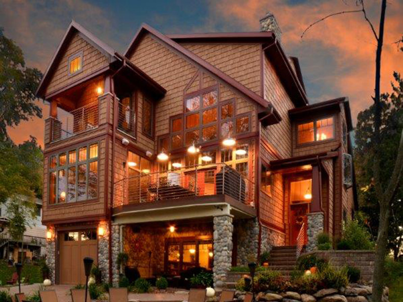 Ranch House Plan Front Photo 02 - Owen Point Craftsman Home 051D-0915 - Shop House Plans and More