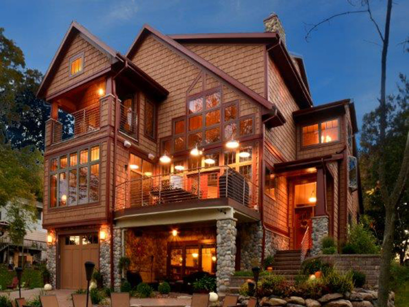 Ranch House Plan Front Photo 03 - Owen Point Craftsman Home 051D-0915 - Shop House Plans and More