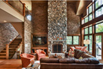 Ranch House Plan Great Room Photo 01 - Owen Point Craftsman Home 051D-0915 - Shop House Plans and More