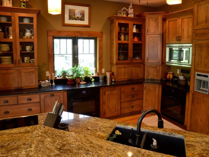 Ranch House Plan Kitchen Photo 04 - Owen Point Craftsman Home 051D-0915 - Shop House Plans and More