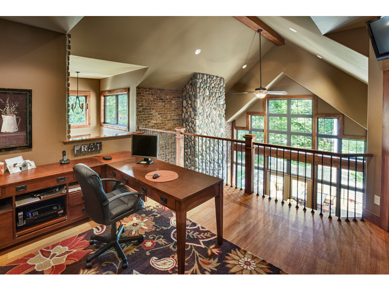 Ranch House Plan Loft Photo 01 - Owen Point Craftsman Home 051D-0915 - Shop House Plans and More