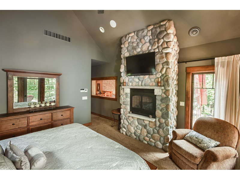Ranch House Plan Master Bedroom Photo 02 - Owen Point Craftsman Home 051D-0915 - Shop House Plans and More