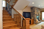 Ranch House Plan Stairs Photo 01 - Owen Point Craftsman Home 051D-0915 - Shop House Plans and More