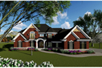 Front of Home - 051D-0940 - Shop House Plans and More