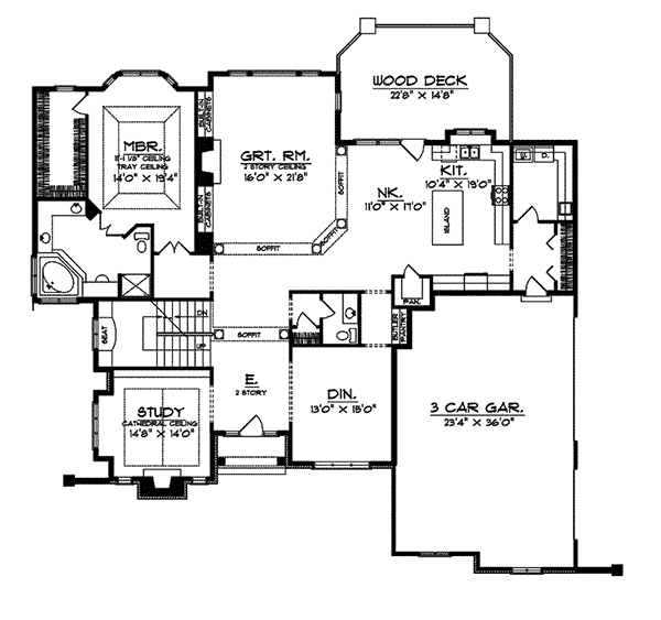 Olivia Anne Luxury Home Plan 051s-0019 