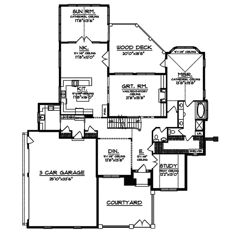 Griffin Manor Luxury Home Plan 051S-0050 - Search House Plans and More