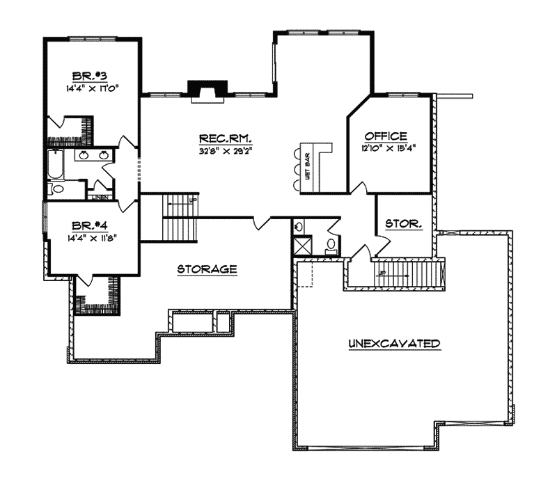 Archwood Ranch Home Plan 051S-0062 - Search House Plans and More