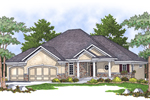 House Plan Front of Home 051S-0067