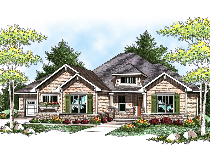 Pescara Manor Craftsman Home Plan 051s 0071 House Plans And More