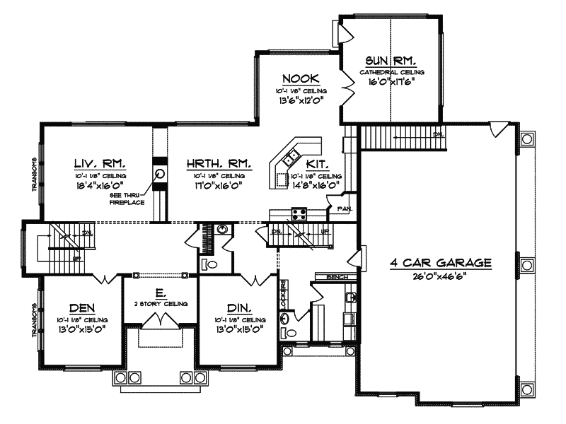 Middle Grove Shingle Luxury Home Plan 051S-0073 - Shop House Plans and More