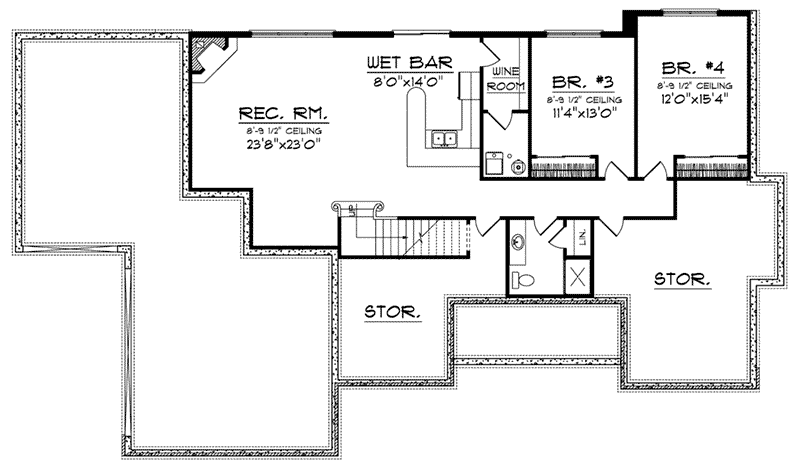 Donato Craftsman Country Home Plan 051S-0076 - Search House Plans and More