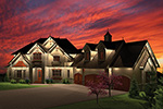 Luxury House Plan Front of Home - Mansionhill Luxury Home 051S-0096 - Shop House Plans and More