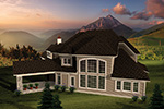Luxury House Plan Rear Photo 01 - Mansionhill Luxury Home 051S-0096 - Shop House Plans and More