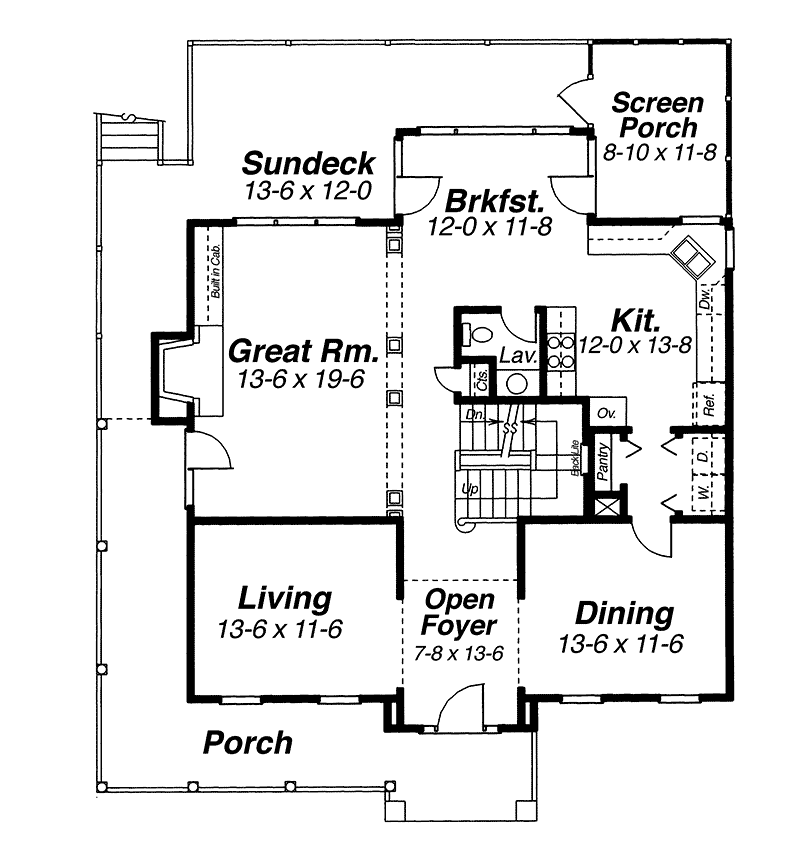 Camshire Country Home Plan 052D-0075 - Search House Plans and More