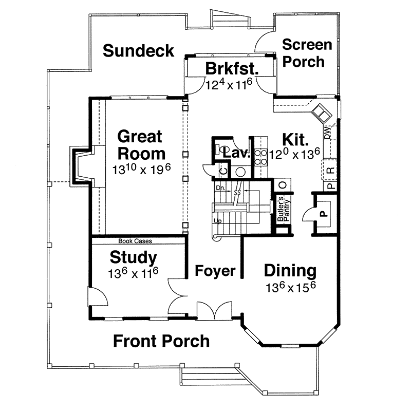 Pebble Valley Country Farmhouse Plan 052D-0083 - Shop House Plans and More