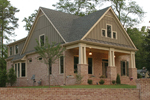 Luxury House Plan Front Photo 01 - Green Trace Craftsman Home 052D-0121 | House Plans and More