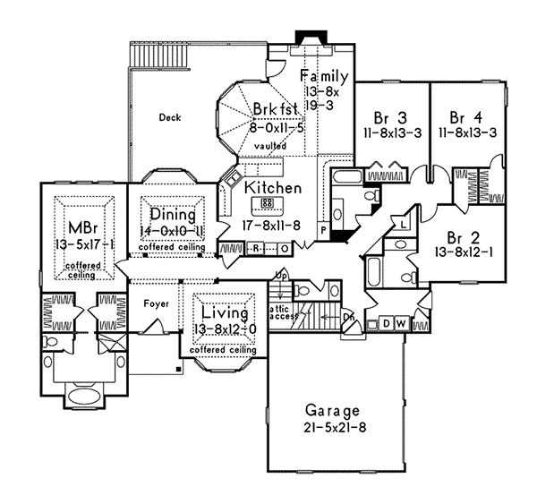 Lewiston Traditional Home Plan 053D-0051 | House Plans and More