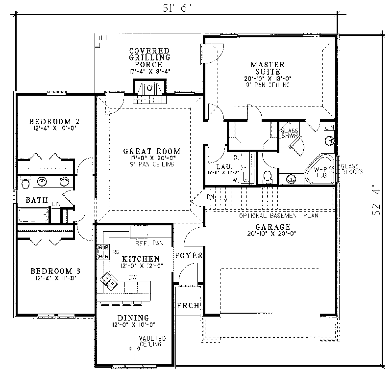 Neville Traditional Home Plan 055D-0024 - Shop House Plans and More