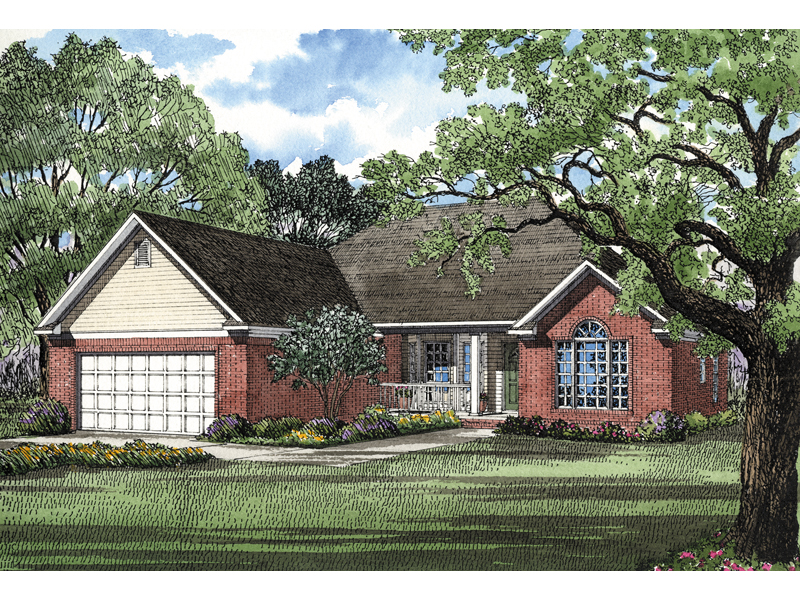 Brisbane Bay Ranch Home Plan 055d 0026 House Plans And More