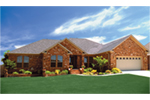 Traditional House Plan Front of House 055D-0030
