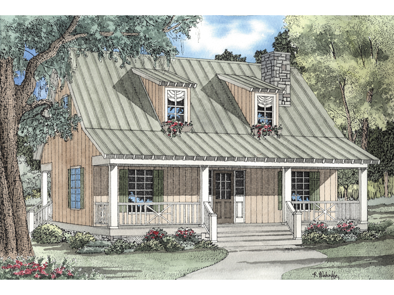 Elderberry Cozy Cabin Home Plan 055d 0069 House Plans And More