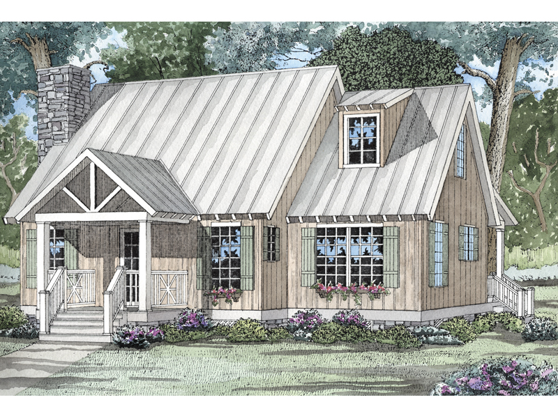 Verden Country Cabin Home Plan 055D-0070 - Shop House Plans and More