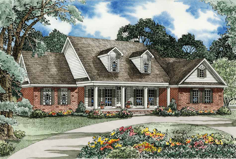 Fairfield Farm Cape Cod Home Plan 055d 0090 House Plans