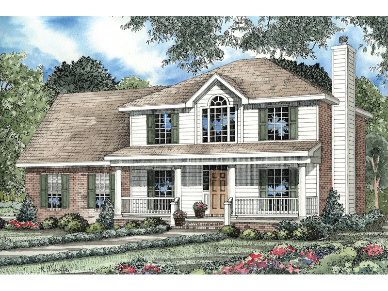 Farley Hill Country Home Plan 055D-0161 - Search House Plans and More