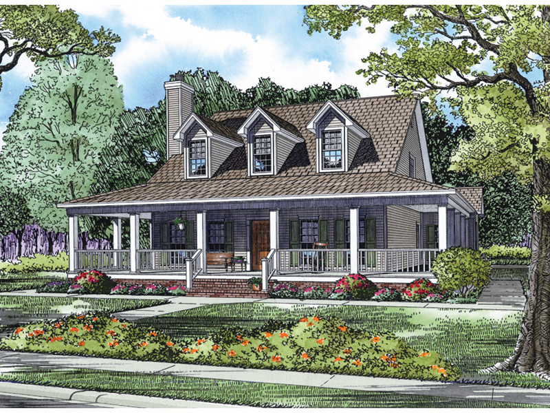 Casalone Ridge Ranch Home Plan 055D-0196 - Search House Plans and More