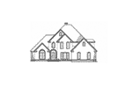European House Plan Front Elevation - Denbeigh Traditional Home 055D-0202 | House Plans and More