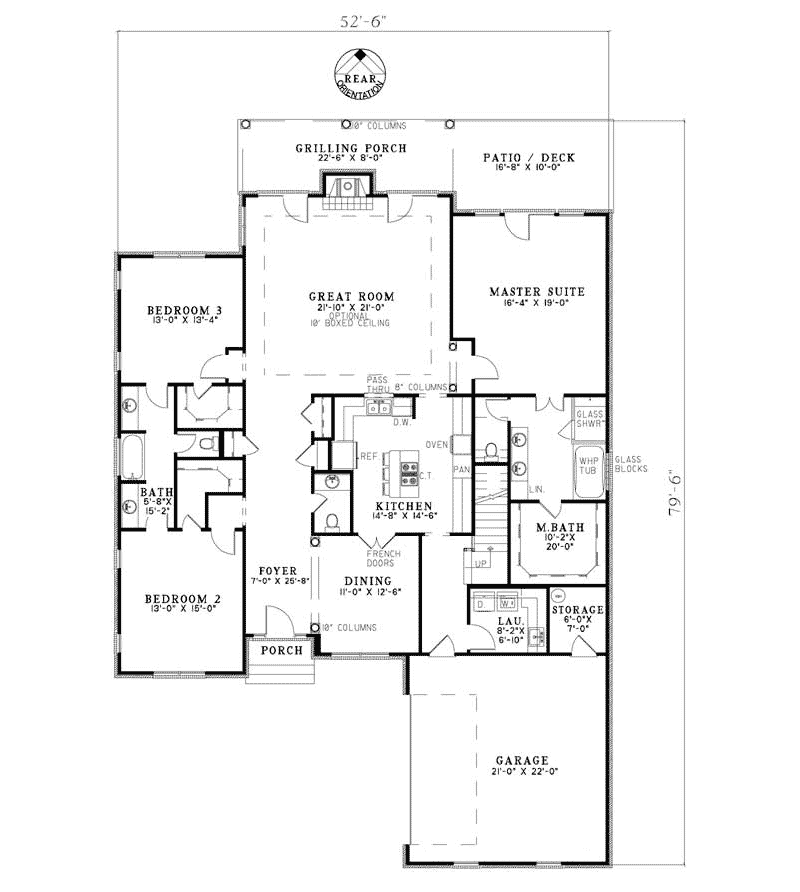 Fairbanks Traditional Home Plan 055D-0248 - Search House Plans and More