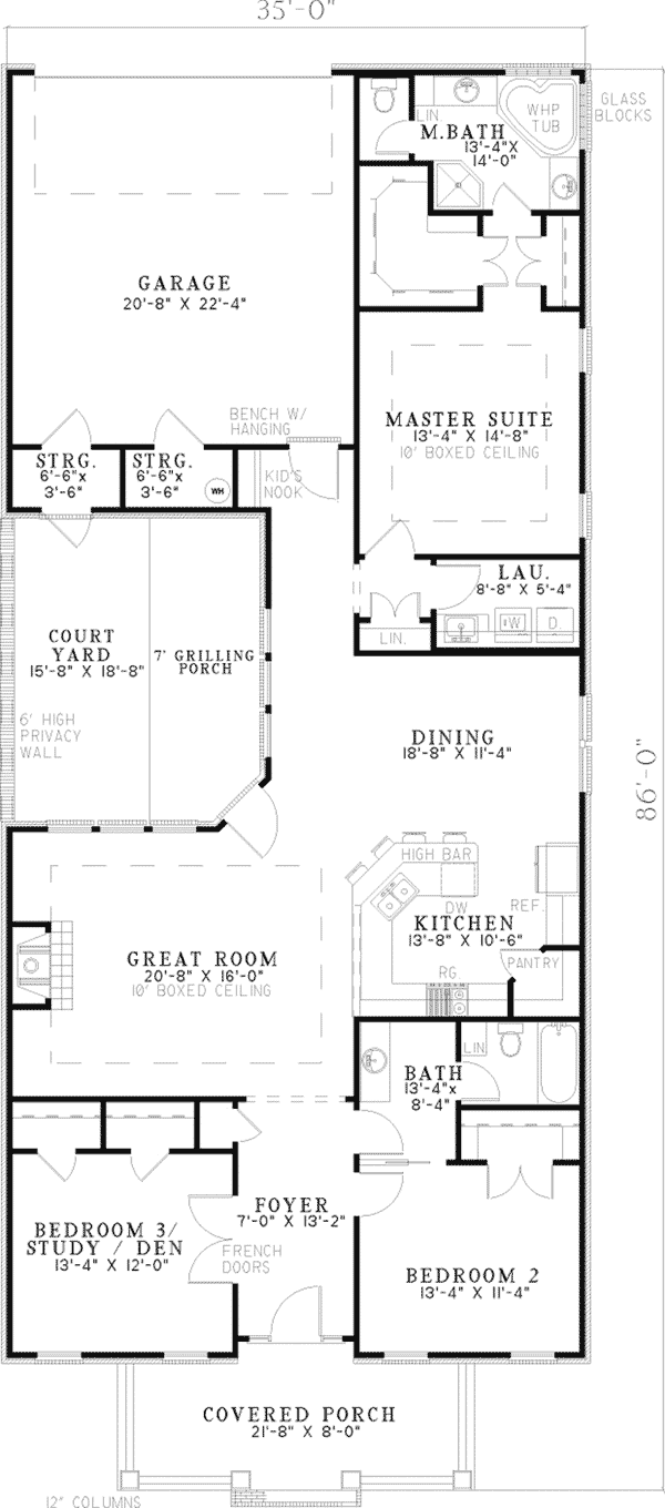 Reinhold Vacation Cottage Home Plan 055D0250 House