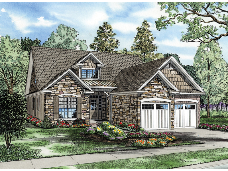 Moraine Rustic Craftsman Home Plan 055D-0257 - Shop House Plans and More