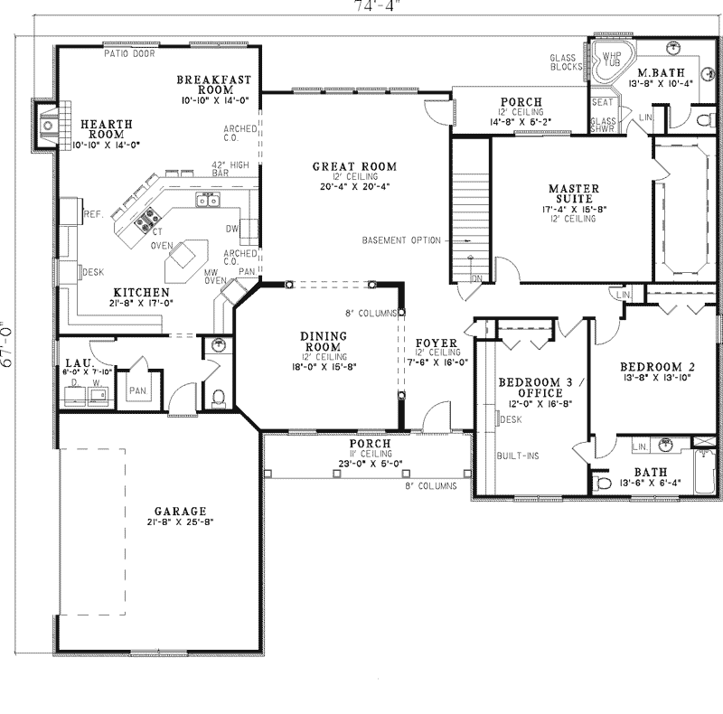 Berthold Traditional Home Plan 055D-0266 - Search House Plans and More